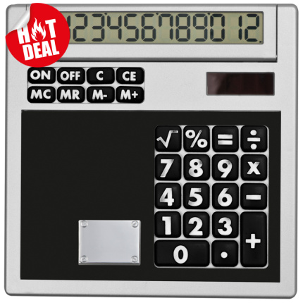 Calculator own design met inlegplaatje - Topgiving