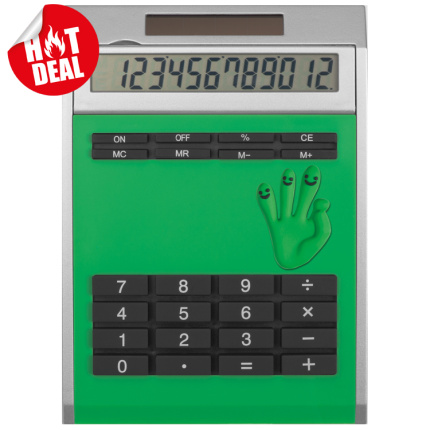 Calculator own design met inlegplaatje, klein - Topgiving