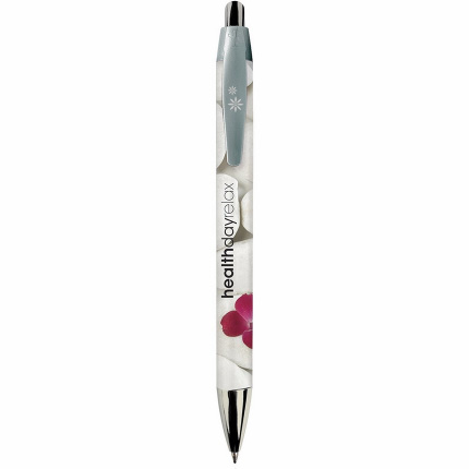 Bic® wide body digital chrome balpen - Topgiving