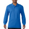 Gildan Polo Premium Cotton Double Pique LS for him - Topgiving