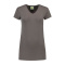 L&S T-shirt V-neck cot/elast SS for her - Topgiving