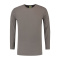 L&S T-shirt Crewneck cot/elast LS for him - Topgiving