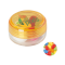 Kunststof rond potje met jelly beans - Topgiving