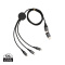 Terra RCS recycled aluminium 120 cm 6-in-1 kabel - Topgiving