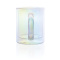 Deluxe dubbelwandige glazen mok met regenboog finish - Topgiving