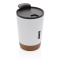 GRS gerecycled PP en roestvrijstalen kurk koffiebeker - Topgiving