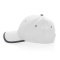 Impact AWARE™ 6 panel 280gr recycled katoen cap met bies - Topgiving