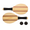 Houten frescobol tennis set - Topgiving