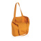 Impact Aware™ recycled canvas shopper met vakje 240gsm - Topgiving