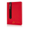 Standaard hardcover PU A5 notitieboek met stylus pen - Topgiving