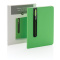 Standaard hardcover PU A5 notitieboek met stylus pen - Topgiving