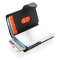 Standaard aluminium RFID kaarthouder met PU portemonnee - Topgiving