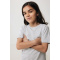 Iqoniq Koli kids lichtgewicht gerecycled katoen t-shirt - Topgiving