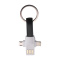 Connection 3-in-1 sleutelhanger met oplaadkabel - Topgiving