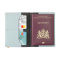 Recycled Leather Passport Holder paspoorthoesje - Topgiving