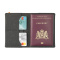 Recycled Leather Passport Holder paspoorthoesje - Topgiving