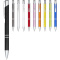 Moneta geanodiseerde aluminium balpen (blauwe inkt) - Topgiving