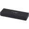 Lucetto cadeauset met balpen en rollerbalpen van gerecycled aluminium (zwarte inkt) - Topgiving