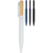 Blanca balpen van gerecycled aluminium (zwarte inkt) - Topgiving