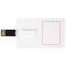 Slim creditcard-vormige USB 2GB - Topgiving