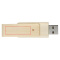 Rotate USB flashdrive van 4 GB van bamboe - Topgiving