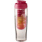 H2O Active® Tempo 700 ml sportfles en infuser met flipcapdeksel - Topgiving