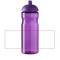 H2O Active® Eco Base 650 ml sportfles met koepeldeksel - Topgiving