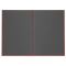 Novella Austen A6 gerecycled notitieboek met zachte cover, 50 vellen - Topgiving