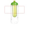 H2O Active® Treble 750 ml drinkfles en infuser met koepeldeksel - Topgiving