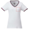 Elbert piqu&eacute; dames t-shirt met korte mouwen - Topgiving