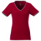 Elbert piqu&eacute; dames t-shirt met korte mouwen - Topgiving