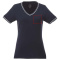 Elbert piqu&eacute; dames t-shirt met korte mouwen - Topgiving