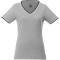 Elbert piqu&eacute; dames t-shirt met korte mouwen - Topgiving