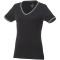 Elbert piqu&eacute; dames t-shirt met korte mouwen - Topgiving