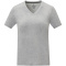 Somoto Dames T-shirt met V-hals en korte mouwen   - Topgiving