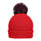 Pompon hat with brim - Topgiving