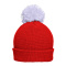 Pompon hat with brim - Topgiving