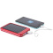 Aluminium solar powerbank Drew - Topgiving