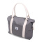 Vintage Beachbag Deluxe Grey & White - Topgiving