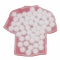 T-shirt mintdispenser duo met ca. 8 gr. mintjes en ingredienten label. - Topgiving