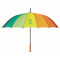 27 inch regenboogparaplu - Topgiving