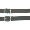 Riem zwart en bruin leder 40mm - Topgiving